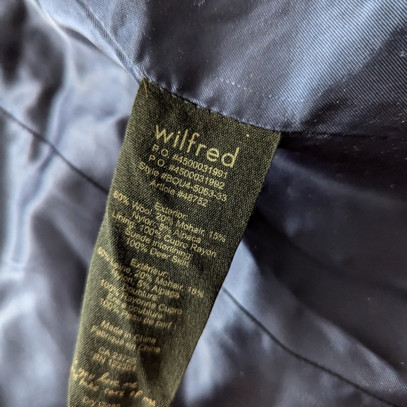 Wilfred Mohair Wool Cocoon Coat - Picture 4 of 7